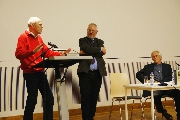 Dr. Gerald Diesener, Prof. Dr. Enno Bünz und Uwe John (v.l.n.r.)